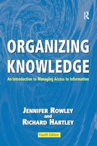 Organizing Knowledge_cover