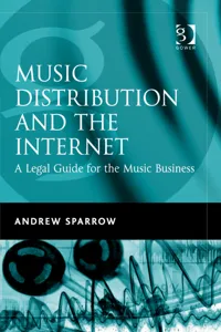 Music Distribution and the Internet_cover