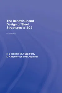 The Behaviour and Design of Steel Structures to EC3_cover