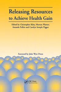 Releasing Resources to Achieve Health Gain_cover