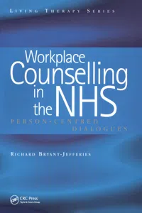 Workplace Counselling in the NHS_cover