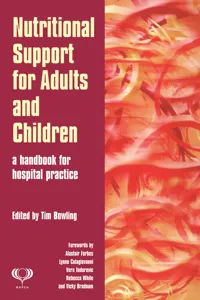 Nutritional Support for Adults and Children_cover