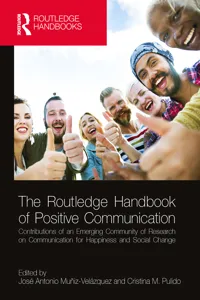 The Routledge Handbook of Positive Communication_cover