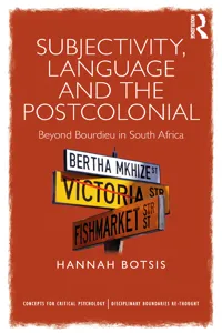 Subjectivity, Language and the Postcolonial_cover