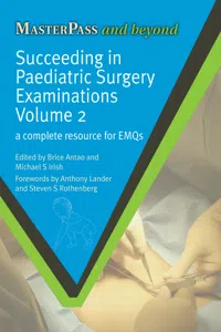 Succeeding in Paediatric Surgery Examinations, Volume 2_cover