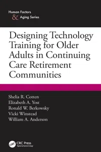 Designing Technology Training for Older Adults in Continuing Care Retirement Communities_cover