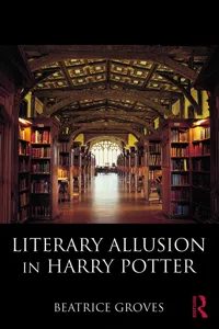 Literary Allusion in Harry Potter_cover