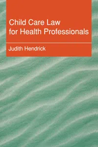 Child Care Law for Health Professionals_cover