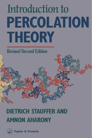 Introduction To Percolation Theory