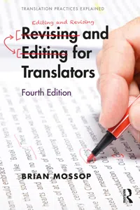 Revising and Editing for Translators_cover