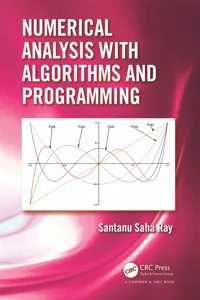Numerical Analysis with Algorithms and Programming_cover