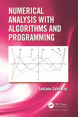 Numerical Analysis with Algorithms and Programming