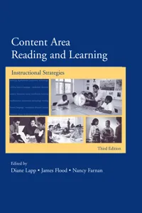 Content Area Reading and Learning_cover