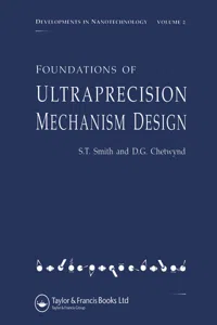 Foundations of Ultra-Precision Mechanism Design_cover