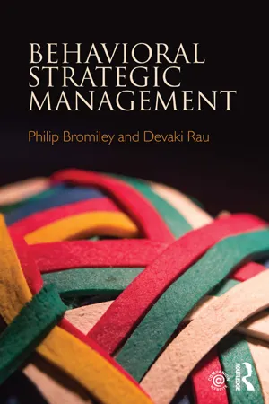 Behavioral Strategic Management