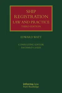 Ship Registration: Law and Practice_cover