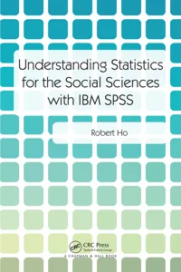 Understanding Statistics for the Social Sciences with IBM SPSS_cover