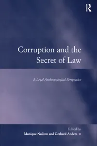 Corruption and the Secret of Law_cover