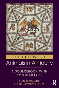 The Culture of Animals in Antiquity_cover