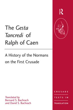 The Gesta Tancredi of Ralph of Caen