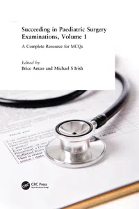 Succeeding in Paediatric Surgery Examinations, Volume 1_cover