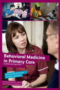 Behavioural Medicine in Primary Care_cover