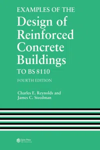 Examples of the Design of Reinforced Concrete Buildings to BS8110_cover