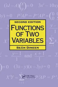 Functions of Two Variables_cover