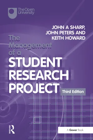 The Management of a Student Research Project