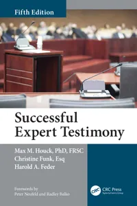Successful Expert Testimony_cover