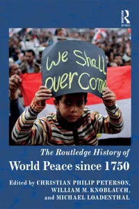 The Routledge History of World Peace since 1750_cover