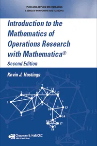 Introduction to the Mathematics of Operations Research with Mathematica®_cover