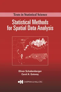 Statistical Methods for Spatial Data Analysis_cover