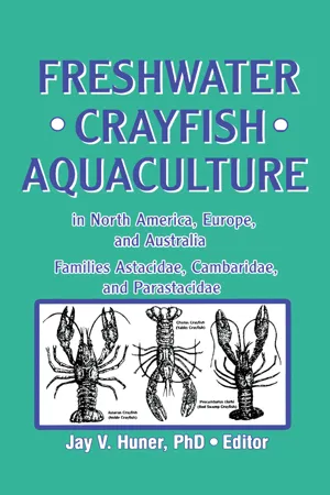 Freshwater Crayfish Aquaculture in North America, Europe, and Australia