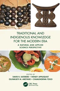 Traditional and Indigenous Knowledge for the Modern Era_cover
