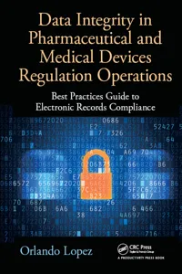 Data Integrity in Pharmaceutical and Medical Devices Regulation Operations_cover