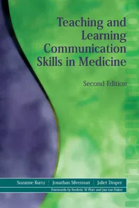 Teaching and Learning Communication Skills in Medicine_cover