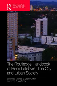The Routledge Handbook of Henri Lefebvre, The City and Urban Society_cover