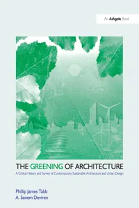 The Greening of Architecture_cover