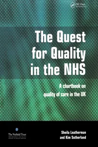 The Quest for Quality in the NHS_cover