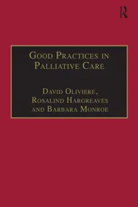 Good Practices in Palliative Care_cover