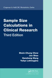 Sample Size Calculations in Clinical Research_cover