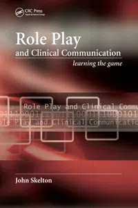 Role Play and Clinical Communication_cover