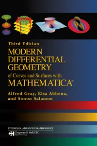 Modern Differential Geometry of Curves and Surfaces with Mathematica_cover