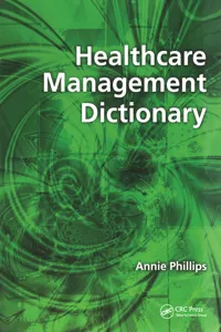 Healthcare Management Dictionary_cover