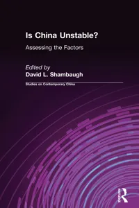 Is China Unstable?_cover