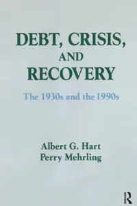 Debt, Crisis and Recovery: The 1930's and the 1990's_cover