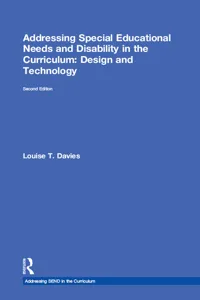 Addressing Special Educational Needs and Disability in the Curriculum: Design and Technology_cover