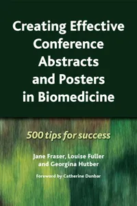 Creating Effective Conference Abstracts and Posters in Biomedicine_cover