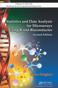 Statistics and Data Analysis for Microarrays Using R and Bioconductor_cover